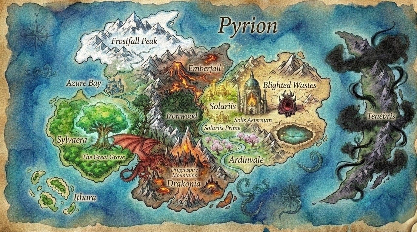 Pyrion map